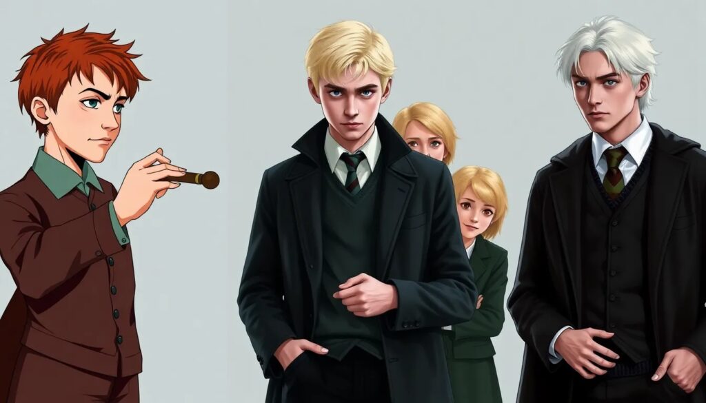 Draco Malfoy: evolución del personaje libro a libro