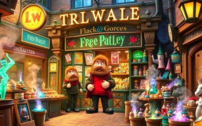 Blog Regalos de Harry Potter, varitas mágicas, actores y personajes de la saga, curiosidades y objetos únicos para fans. Los gemelos Weasley: bromas, tienda y secretos