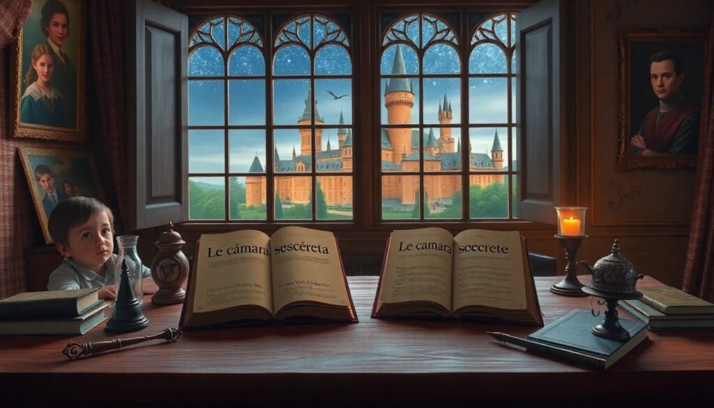 Diferencias entre libro y película de la cámara secreta