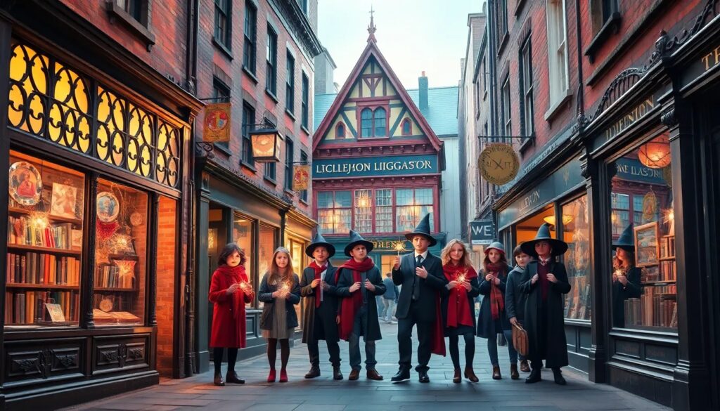 El Callejón Diagon: tiendas más famosas y qué venden