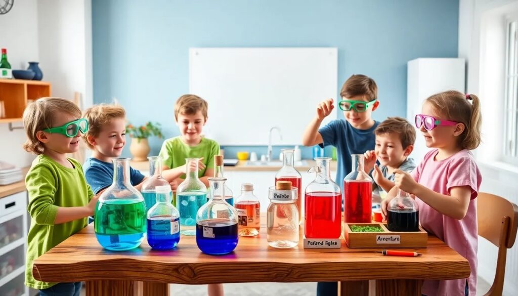 Cómo montar una “clase de pociones” en casa para niños